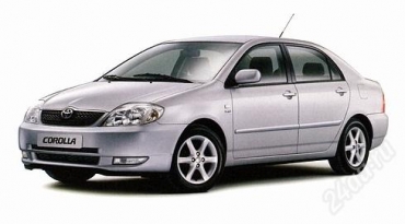 Toyota Corolla (E120, E130) 2001-2006 (правый руль)