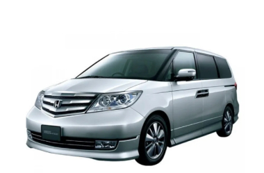 Коврики из экокожи 3D Honda Elysion 2004-2013 (2 и 3 ряд едины) (8 мест) правый руль*