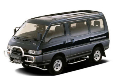 Коврики из экокожи 3D Mitsubishi Delica 1993-2006 (кузов PE8W)