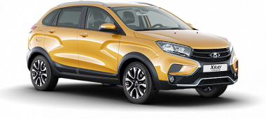Чехлы на сиденья LADA XRAY Cross (пассажирская спинка складывается)